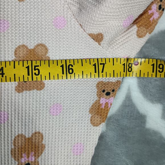 Spoiled Angel Pajamas Long Johns Women Medium Pink One Piece Thermal Underwear - Picture 10 of 14